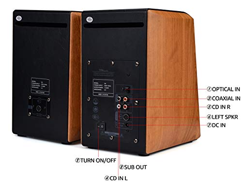 Colunas Monitoras BOSTON ACUSTICS A25 (Preto) Boston Acoustics - Acessórios de computador - 20 w, 0,1% THD, 80 dB, ferrita tweeter