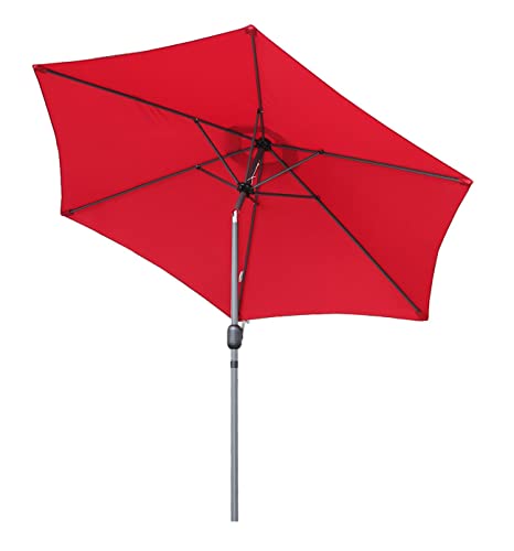 Guarda-Sol ANGEL LIVING 300Cm Red (Vermelho - Alumínio) Angel Living - Móveis de exterior - 300 cm, alumínio, vermelho