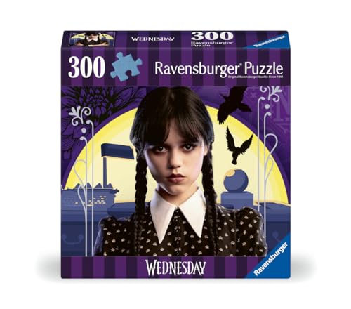 Puzzle RAVENSBURGER Irmãs Addams - 300 Peças Ravensburger - Quebra-cabeças - 300 peças, cartão, peças grandes, fácil de montar
