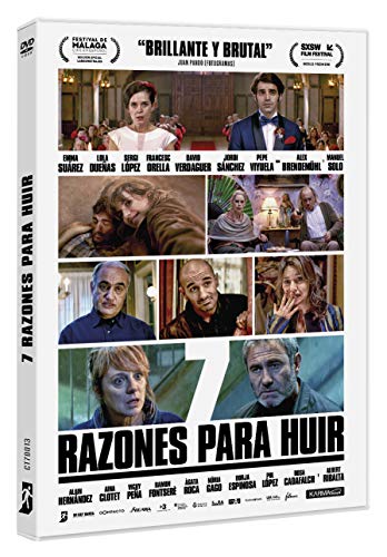 DVD 7 Razones para huir (Edición en español) (3 DVDs) COMPACTO - Dvds e vídeos - dvd, 7 razões, horror, comédia, humor negro, surrealistas
