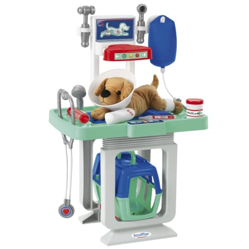 Brinquedo sobre rodas ECOIFFIER 1908 (1 anos) Ecoiffier - Profissões fingidas e representação de papéis - 1 ano, centro veterinário, scanner, acessórios