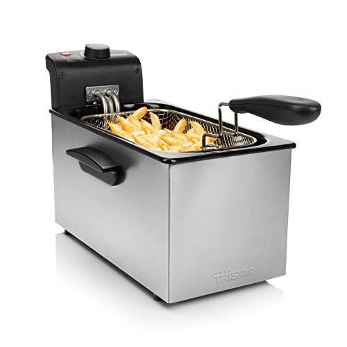Fritadeira Tristar FR-6946 - 2.5L - Vermelho Tristar - Fritadeiras - 3 L, zona fria, termostato regulável, temperatura ajustável