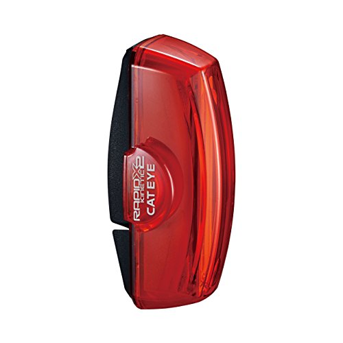Lanterna para Ciclismo CAT EYE Rapid X2 Kinetic Cat Eye - Luzes de segurança e refletores esportivos - lanterna, ciclismo, cat eye, rapid x2 kinetic, led cob, polímero de lítio