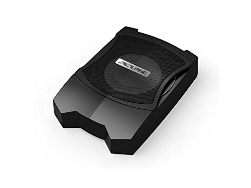 Alpine Pwe-V80 Coluna Auto Subwoofer 160 W Preto Alpine - Subwoofers para veículos a motor - 160 W, 50-100 Hz, subwoofer, com fios