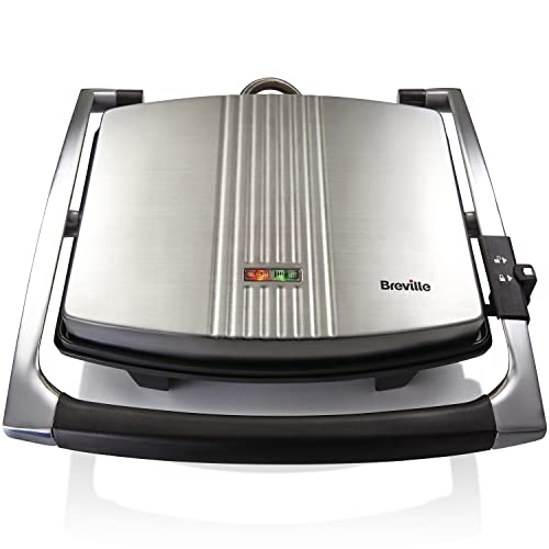 Máquina de Tostar BREVILLE VST026 (4 fatias) Breville - Eletrodomésticos de cozinha - 4 fatias, fecho vertical, indicadores luminosos, inox