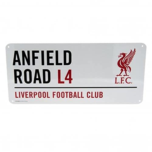 Cartaz de metal para rua 40x60 cm LIVERPOOL FC Liverpool - Sinalização - metal, 40x60 cm, liverpool fc, futebol