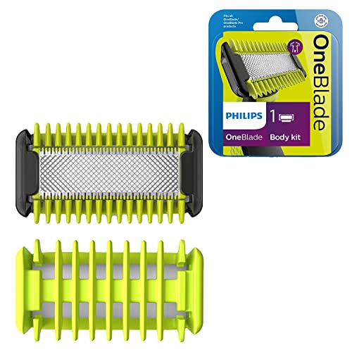 Acessórios PHILIPS Oneblade Qp610/55 Body Kit Philips - Barbear e cabelo - lâmina, protetor de pele, guia de escova, montagem fácil