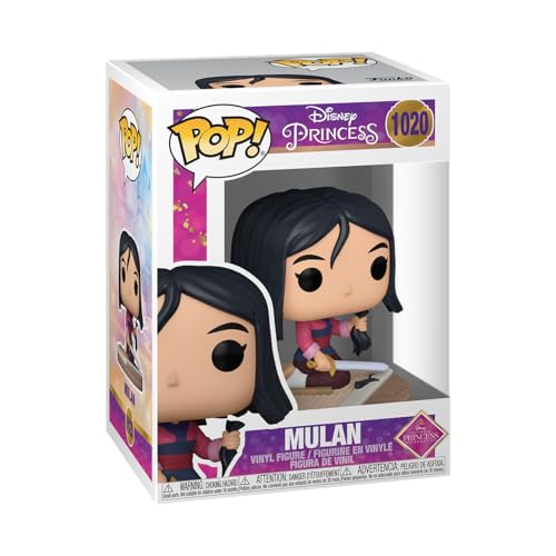 Figura FUNKO Pop! Disney: Ultimate Princess- Mulan Funko - Brinquedos - figura, coleção, alta qualidade, mulan