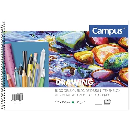 Caderno e Bloco de Notas Campus 100000001 Campus - Papel de arte e artesanato - caderno, bloco de notas