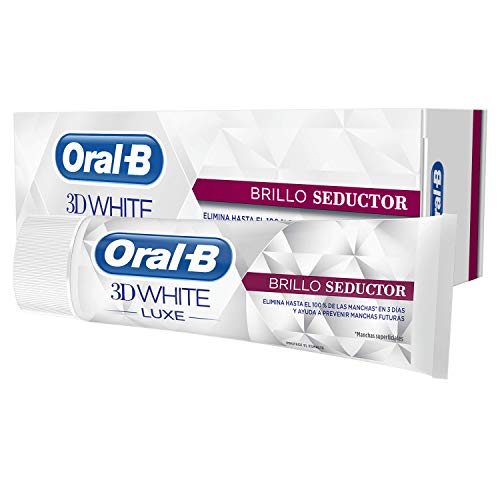 Pasta de Dentes ORAL B 3D White Luxe Brilho Sedutor (75 ml) Oral-B - Pasta de dentes - brilho, sedutor, higiene bucal, 75 ml