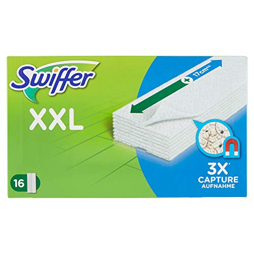 Pano de Substituição para Escova com Embalagem XL Swiffer - Cabeças de esfregão e recargas - substituição, embalagem xl, detergente líquido