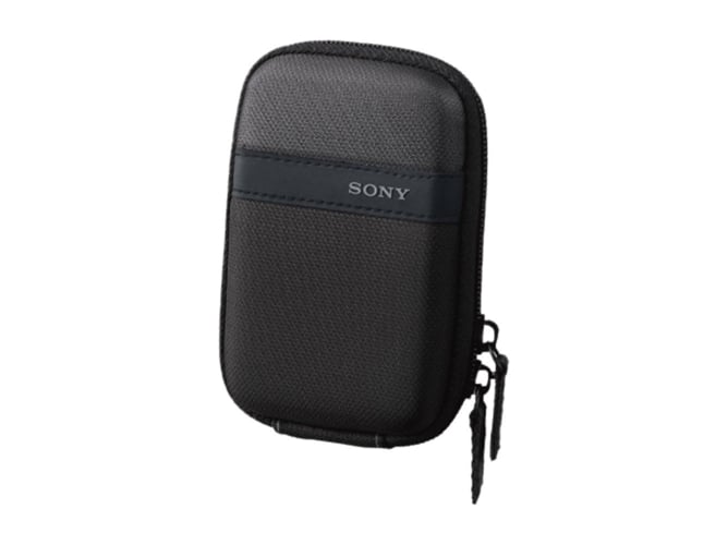 Capa SONY LCS-TWPD para compacto (WX-80/WX-70) Sony - Bolsas e estojos para câmeras - capa, sony, compacto, nylon, monótono
