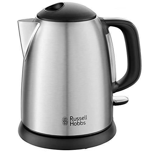 Russell Hobbs Adventure Mini Chaleira Elétrica 1 L 2400 W Preto Inox Russell Hobbs - Eletrodomésticos de cozinha - chaleira elétrica, preto, aço inoxidável, 1 l, 2400 w
