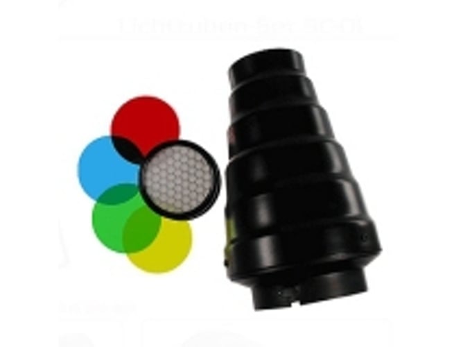 Kit de Snoot para Objetiva WALIMEX 12964 Walimex - Peças e acessórios para câmeras - snoot, objetiva, fotografias de produtos, retratos, luz de fundo acentuada