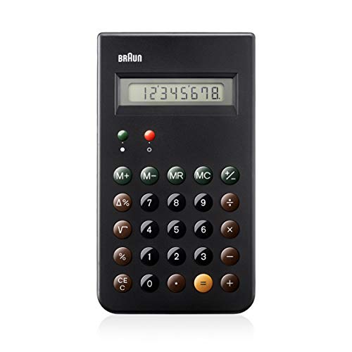 Calculadora BRAUN BNE-001 (8 dígitos - Eletrónico) Braun - Calculadoras - 8 dígitos, apagado automático, tampa protectora, média aritmética