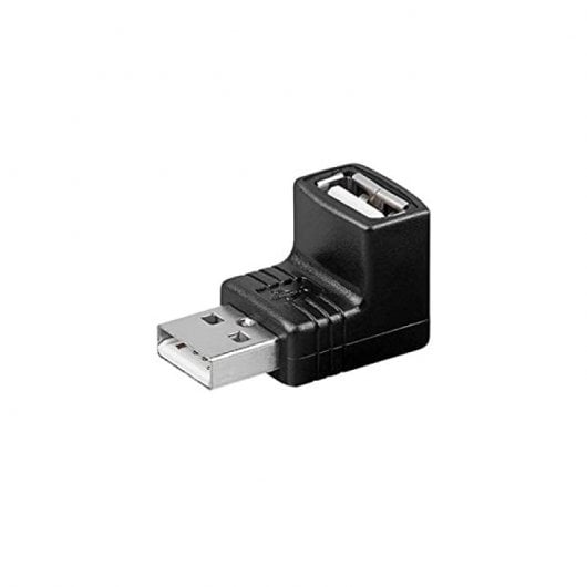 Cabo Adaptador Goobay GB68920 USB 2.0 USB 2.0 Preto Wentronic - Adaptadores - usb 2.0, 1 m, preto, masculino/feminino