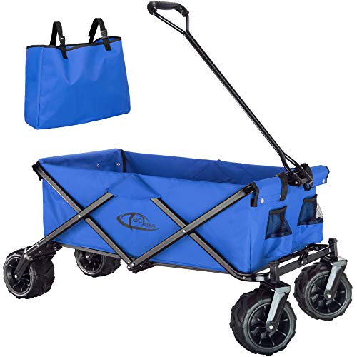 Carrinho de Mão TECTAKE (Azul - Aço - 40x28x80 cm) TecTake - Móveis de exterior - azul, aço, 40x28x80 cm