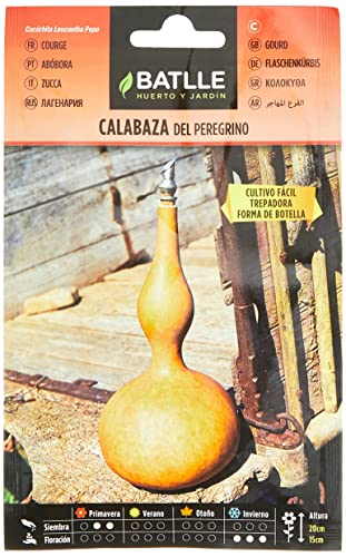 Sementes de Abóbora Peregrino BATTLE (4 g) Semillas Batlle - Sementes - 4 g, anual, plantação direta, orgânica