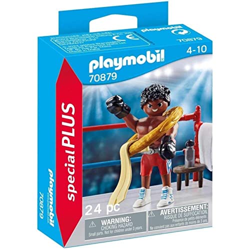 Figuras PLAYMOBIL Campeão de boxe (Idade Mínima Recomendada: 4 anos) PLAYMOBIL - Conjuntos de brinquedos - boxe, figura, 4 anos