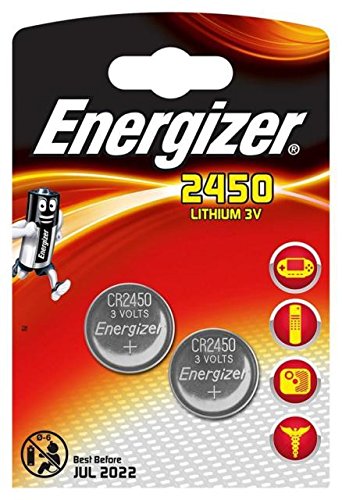 Pilhas Não Recarregáveis ENERGIZER CR2450 (4 unidades) ENERGIZER CR2450 - Baterias de uso geral - nimh, CR2450, 3V, 220mah