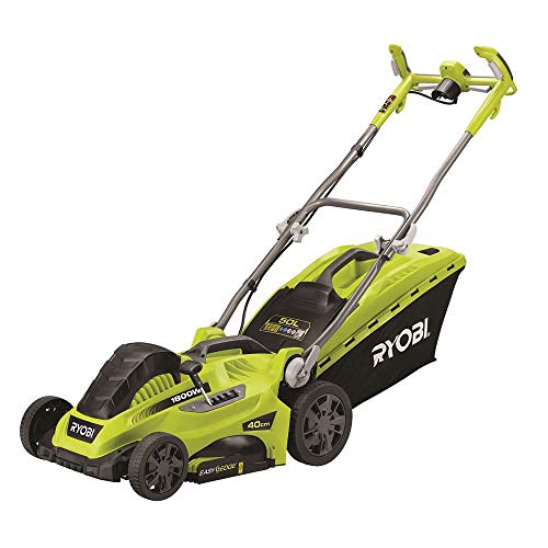 Máquina de Cortar Relvas Ryobi Rlm18E40H Manual Ryobi - Ferramentas - preto, verde, alumínio, 1800 W