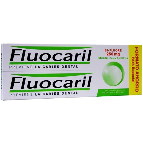 Fluocaril Bi-fluore Duplo 250ml (Recondicionado Como Novo) Fluocaril - Pasta de dentes - fluocaril, bi fluore, duplo, 250ml