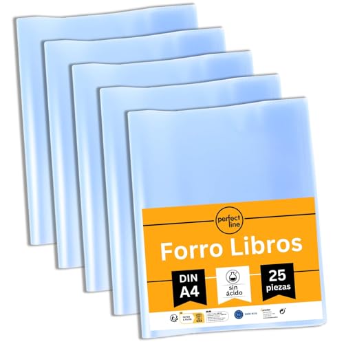 Pack 25 Capas para Livros PERFECT LINE A4 procket - Capas de livros - pack, capas, livros, a4