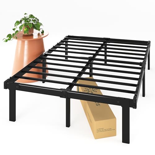 Cama INNOVATION HOME FURNISH Caleb (Preto - Aço - 150x200cm) Zinus - Camas e estruturas de cama - preto, aço, 150x200cm
