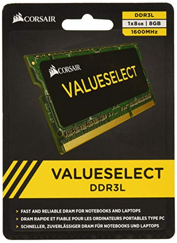 Memória RAM DDR3 CORSAIR Value Select 8 GB (1600 MHz - CL 11) Corsair - Memória ram - ddr3, 8 gb, 1600 mhz, CL 11