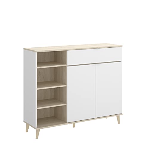Armário Auxiliar Rimobel Branco Natural Wok Vente-Unique - Armários de cozinha - armario, auxiliar, rimobel, branco, natural