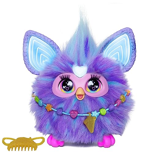 Boneco FURBY Interativo (Idade Mínima Recomendada: 6 anos) Hasbro - Brinquedos - interativo, reconhecimento de voz, 5 modos, acessórios