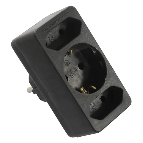 Extensão Elétrica SCHWABE 49112 (3 Tomadas) as - Schwabe - Fios e cabos elétricos - 3 tomadas, interruptor, proteção infantil