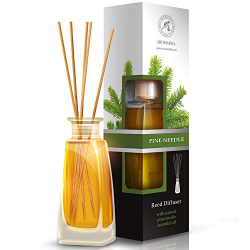 Ambientador com Varas de Rattan 100 Ml Pinho AROMATIKA trust the power of nature - Aromatizadores de ambiente - ambientador, varas rattan, pinho