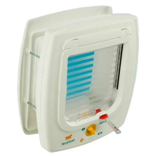Porta para Cão FERPLAST Swing 7 (Branco) FERPLAST - Portas para animais de estimação - swing, 7, branco