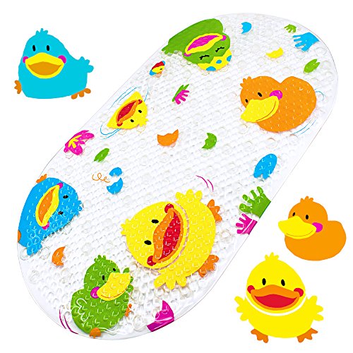 Tapete de Banho YOLIFE Patos Suckers (39x69cm) Yolife - Tapetes de banho - tapete, banho, yolife, patos, suckers