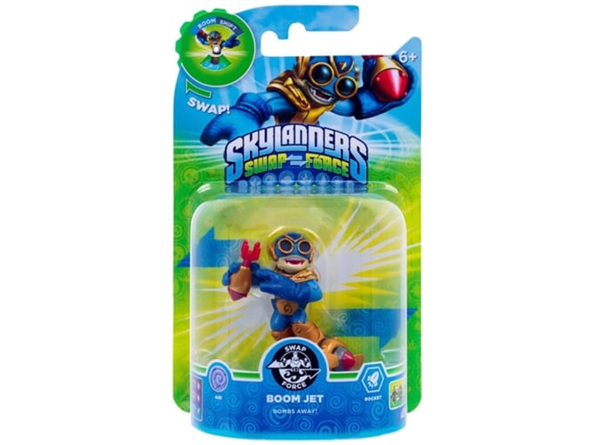 Figura de Ação SKYLANDERS Boom Jet (Idade Mínima Recomendada: 4 anos) ACTIVISION - Software de jogos de vídeo - skylanders, 4 anos, figura de ação