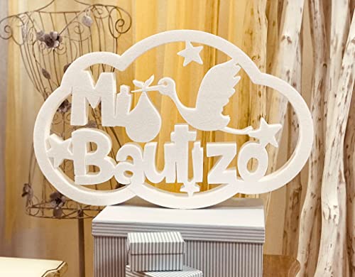 Letras de Corco BAPTISMO com Detalhe de Andorinha TODO EN CORCHO.COM - Perfume e colônia - letras, corco, baptismo, andorinha
