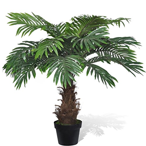 Planta Artificial VIDA XL Cycad (Verde - 80 cm) vidaXL - Flores artificiais - planta artificial, vida xl cycad, verde, 80 cm