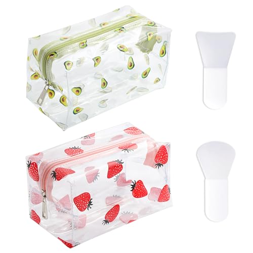 Estojo MAXQUU Estampado com 2 Mini Escovas e 2 Bolsas MAXQUU - Bolsas de cosméticos e toucador - estampa, mini escovas, bolsas