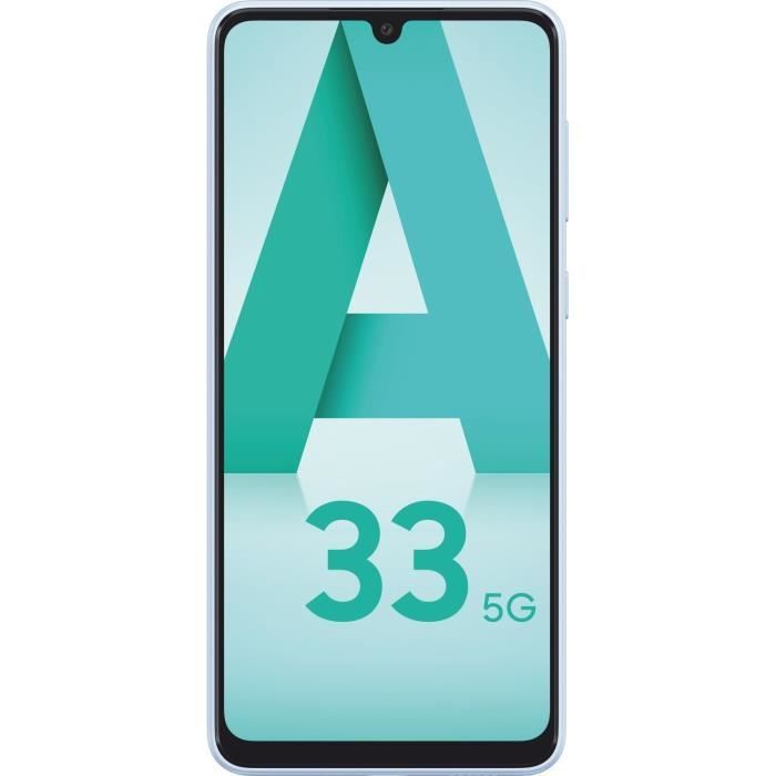 Smartphone SAMSUNG Galaxy A33 5G (6.4'' - 6 GB - 128 GB - Azul) SAMSUNG - Telemóveis - 6.4, 6 GB, 128 GB, 5g