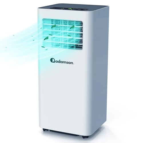 Ar Condicionado Portátil ADAMSON A9000 (24 m² - 9000 BTU - Preto) Adamson - Ar condicionado - 9000 btu, 24 m², inverter, temperatura ajustável