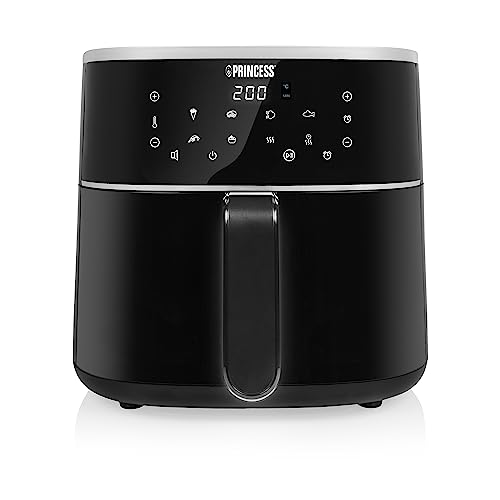 Fritadeira sem Óleo Princess 01.182244.01 | Aço inoxidável Princess - Fritadeiras - 6 L, 200 °C, LED visor, 1500 w