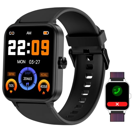 Relógio Desportivo IOWODO Smartwatch (Bluetooth - Até 7 dias de autonomia - Preto) IOWODO - Óculos inteligentes - bluetooth, 7 dias autonomia, pulseira silicone, sensor movimento