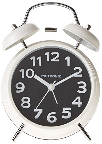 Despertador METRONIC Vintage (Preto - Digital - Função Snooze) METRONIC - Áudio - digital, snooze, preto