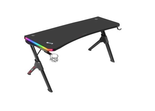 Mesa para Computador Mars Gaming MGD140RGB | Preto Mars Gaming - Mesas - computador, rgb, preto