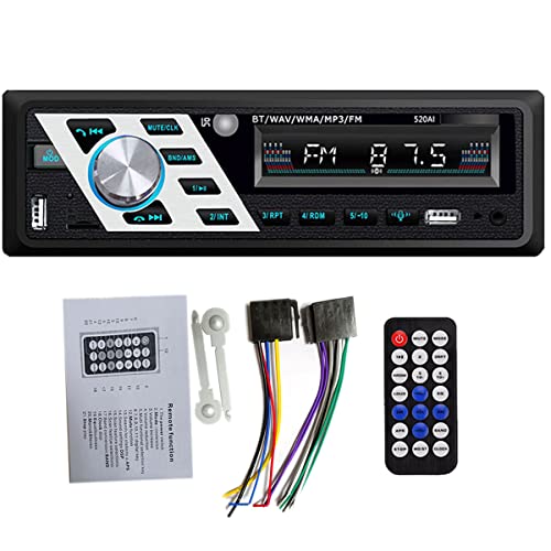 Rádio Automático NC-BT-TRUCK (Preto - Digital - Pilhas) WEVIGORTHRIVE - Aparelhos de áudio e vídeo para veículos e sistemas de painel - bluetooth, leitor mp3, cartão sd, potência 2x5w