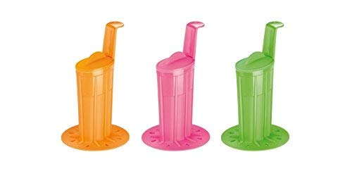 Caixa para Cobertura de Gelados BAMBINI Tescoma - Eletrodomésticos de cozinha - 4 recipientes, plástico transparente, cinto com fecho, lavável