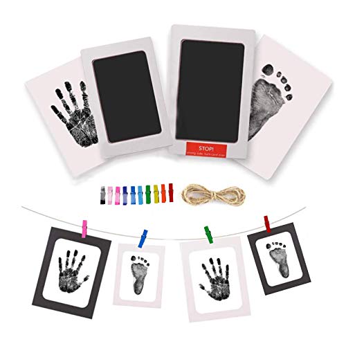 Finevernek 17Pcs Tinta para bebés (Recondicionado Como Novo) FINEVERNEK - Cartuchos de toner e jato de tinta - 6 peças, preto, bateria/smartphone, 17 peças