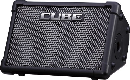 Amplificador Roland Cube Street Ex 1x6w 30W Preto Roland - Amplificadores de instrumentos musicais - amplificador, roland cube street ex, 1x6w, 30w, portátil, tecnologia exclusiva