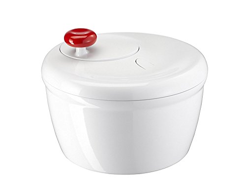 Espremedor de Alimentos MOULINEX K1010114 (Branco) Moulinex - Centrifugadoras de salada - branco, plástico, 1 m, 0.4 kg
